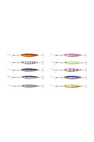 Lucky John Basara Jig Yem 40gr 018-green Gold Glass