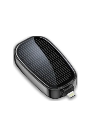Güneş Enerjili Mini Powerbank 1200mah Ultra İnce Taşınabilir