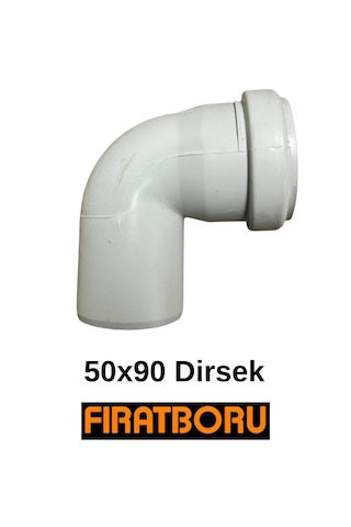 Lavabo Altı Gider İçin 50x50 Y Çatal 50x90 Dirsek Adaptör Conta Takoz 2 Adet