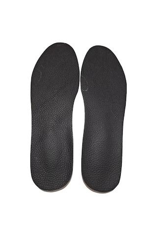 Erkek Ortopedik Hakiki Deri Tabanlık Siyah - 41 - 42