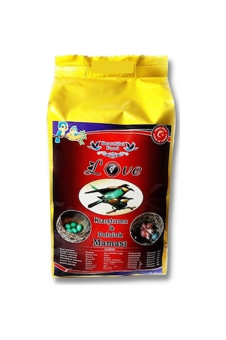 Beautiful Food Love Kızıştırma Ve Doluluk Kuş Yemi Maması 1 Kg Beautiful Food Love Kızıştırma Ve Doluluk Kuş Yemi Maması 1 Kg