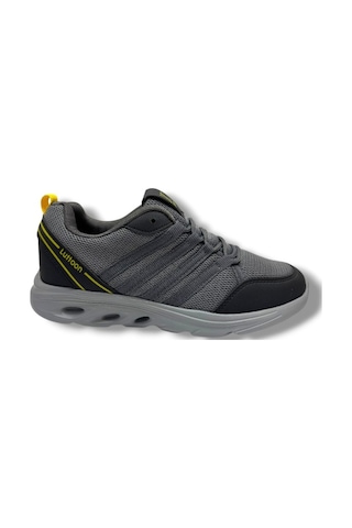 Luttoon 4138-26 Anorak Fashıon Erkek Sneaker Füme Siyah Sarı Füme