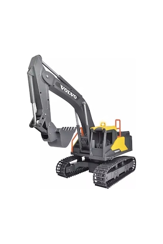 Sesli Ve Işıklı Kumandalı Rc Volvo Madencilik Ekskavatör İnşaat Aracı Çok Renkli