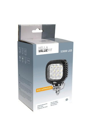 Hella Off-road Led Lamba 12v-24v-48v Valuefit Amber S3000 Long Range 1ga357109-012