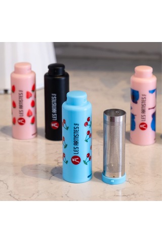 Les Artistes Paris Çelik Termos İçin Çay Demleme Aparatı Strawberry