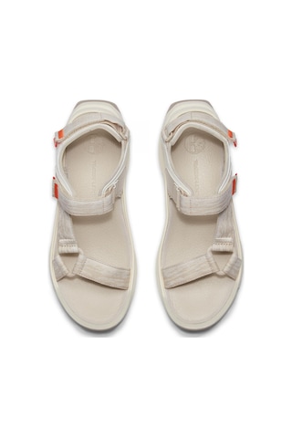 Timberland Tb0a41r8 Motion Dune Backstrap Sandal Kırık Beyaz Kadın Sandalet Beyaz Çok Renkli