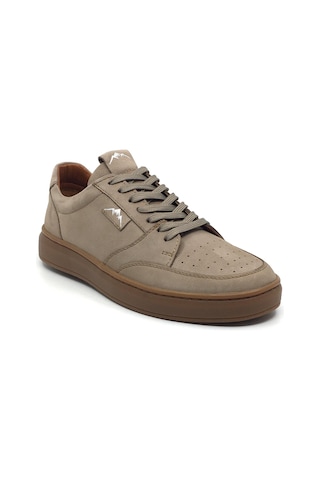 Lisans Shoes %100 Deri Ortopedik Erkek Yazlık Rahat Deri Spor Ayakkabı 40-44 Vizon Nubuk