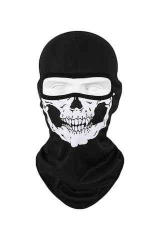 Motosiklet -BİSİKLET Kurukafa Balaklava Güneş Koruyucu BANDANA