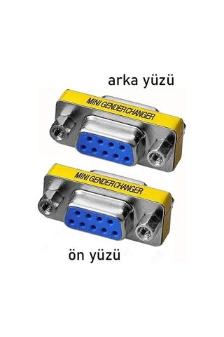 Rs232 Dişi Dişi Çevirici Db9 Rs232 Dişi -dişi Com Çevirici Dönüştürücü