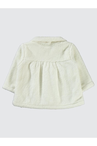 Civil Baby Fiyonklu 6-18 Ay Hırka - Ekru