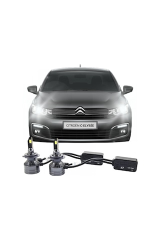 Cıtroen C-elysee Led Xenon Kısa Far Ampulü H7 Ultra