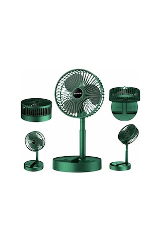 Katlanabilir Usb Şarjlı Masaüstü Soğutucu Mini Fan Telefon Tutucu -