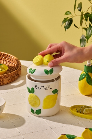Karaca Lemon Saklama Kabı 840 Ml Sarı