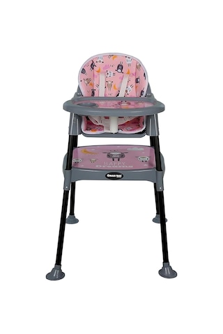 Maxi Taxi Baby Feeding Çalışma Masalı Mama Sandalyesi Pembe Kuzulu