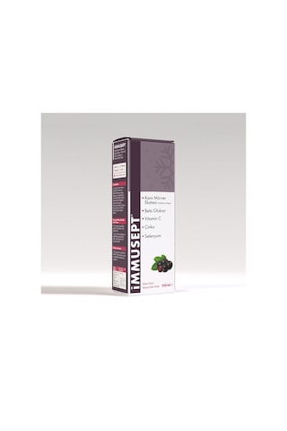 Immusept Kara Mürver Şurubu 150 Ml Skt:12/2022