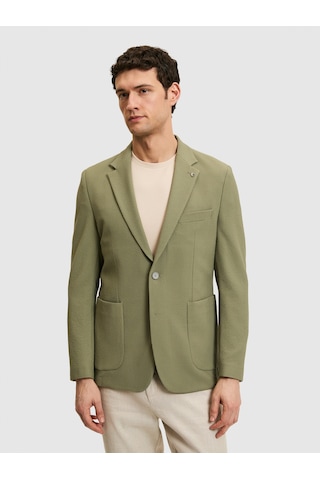 Cacharel Haki Slim Fit Ceket Yesıl