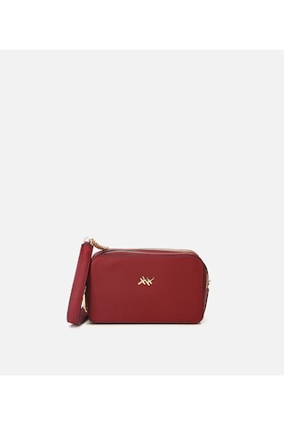 Hotiç Kadın Deri Bordo Mini Çanta 03cah293370a780 Bordo