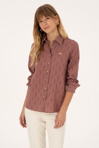 U.s. Polo Assn. Kadın Orkide Gömlek Desenli 50308707-vr221 Orkide