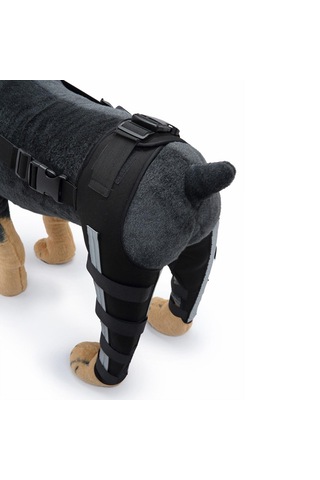 Homyl Köpekler Arka Bacaklar Dizlik Siyah-mavi-küçük