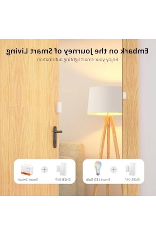 Zigbee Kapı Pencere Sensörü, 5 Yıl Pil Ömrü