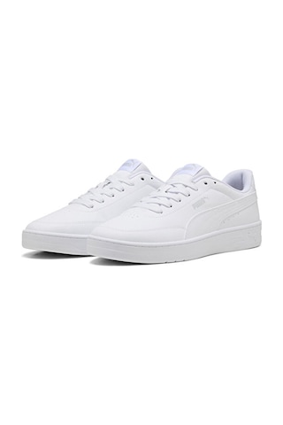 Puma Court Classıc Clean Unisex Günlük Ayakkabı 40222302 Beyaz