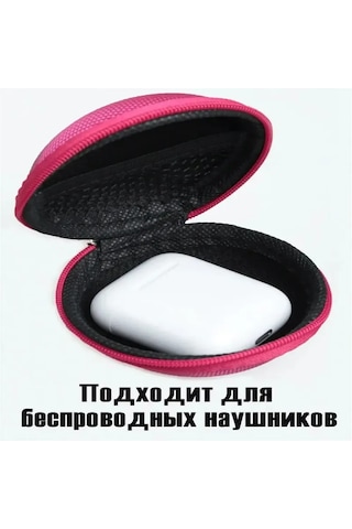 Çok İşlevli Taşınabilir Eva Kulaklık Çantası Veri Kablosu Küçük Kulaklık Paketleme Kutusu