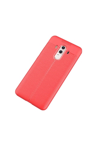 Huawei Mate 10 Pro Kilif Deri Tarzi Niss Silikon Case 389468443