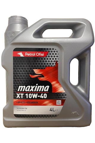 Petrol Ofisi Xt 10W-40 Sentetik Motor Yağı 2 x 4 L