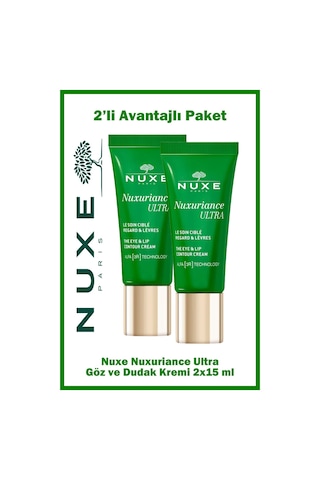 Nuxe Nuxuriance Ultra Göz Ve Dudak Kremi 15 Ml 2 Adet