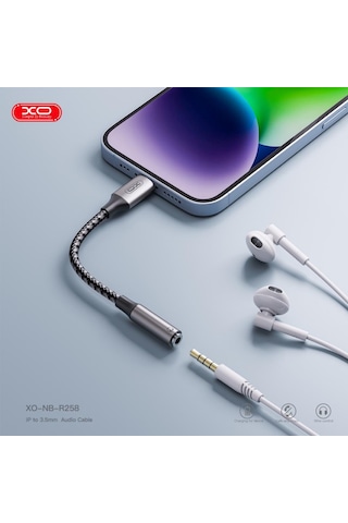 Lightning To 3 5mm Aux Jack Apple Uyumlu iPhone Ve iPad Kulaklık Dönüştürücü Adaptör