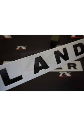 Land Rover Kaput Ve Bagaj Yazı Mat Siyah