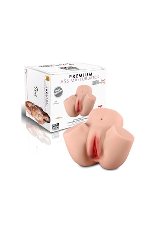 Erotixshop Premium Ass Masturbator Katya - Realistik Anal Vajinal 2 In 1 Titreşimli Suni Kalça Vajina