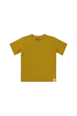 Civil Boys Basic Surf Etiketli 10-13 Yaş Tişört - Sarı Bambu