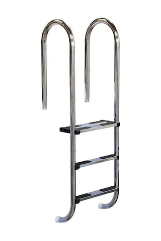 Havuz Hakem Merdiveni 304 Paslanmaz Çelik Cnc Kesimli 3 Ba