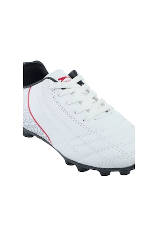 Slazenger HINO KR Erkek Halı Saha Beyaz / Siyah Futbol Ayakkabısı