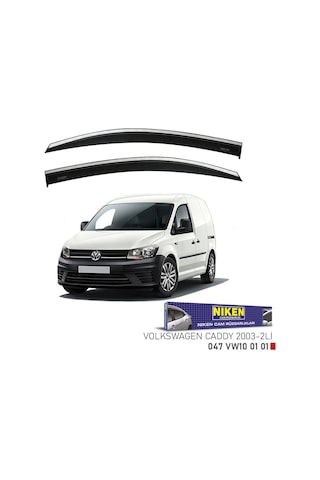 Vw Caddy Cam Rüzgarlığı Kromlu 2003 / 2020 Niken