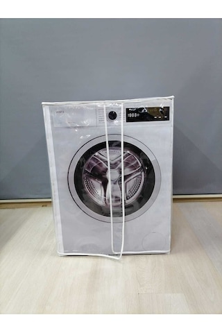Şeffaf Pvc Çamaşır Makinesi Örtüsü Su Geçirmez, Dayanıklı Ve Su Ve Toza Karşı Koruyucu