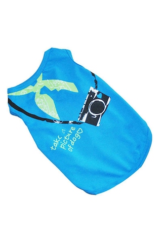 Köpek İçin Mavi Sweat Picture Of Dog Pet Kostüm