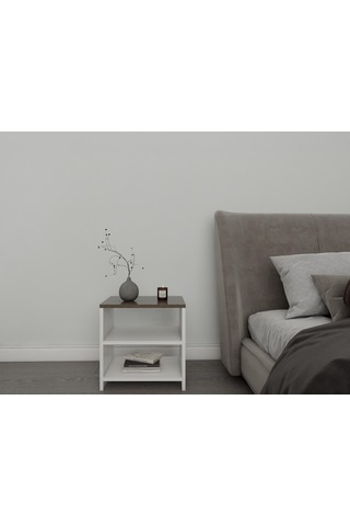 Mars Komodin Antrasitmeşe-beyaz Beyaz