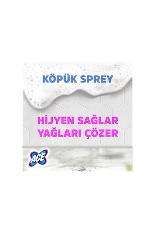 ACE Ultra Çamaşır Suyu Köpük Mutfak Ferahlık Etkisi 700 ML