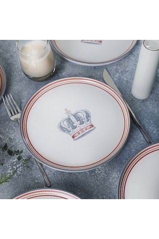 Keramika Royal Majesty Pasta Tabağı 22 Cm 6 Adet 21622