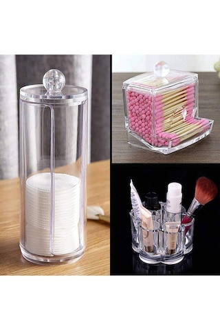 3'lü Makyaj Organizer Set Royaleks-ak504 Diğer