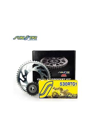 Zincir Dişli Seti Honda Cbr Rr 1000cc Zincir: Sunstar 530rtg1 Gold-116 Ön: Jt 16t Arka: Sunstar 42t 2008-2016