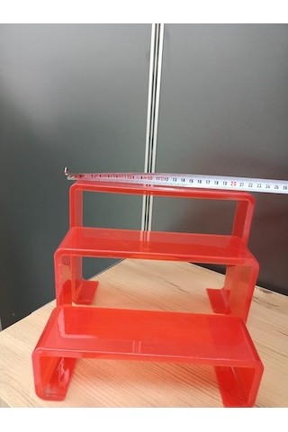 Uzmangrupraf Uzman Grup Raf Pleksi Ayakkabılık-3'Lü 2 Adet Set Ayakkabılık-