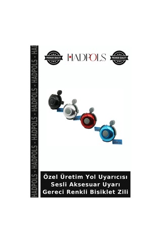 Özel Üretim Yol Uyarıcısı Sesli Aksesuar Uyarı Gereci Renkli Bisiklet Zili Çok Renkli