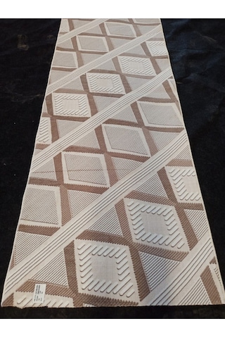 Aslan Home Kahverengi Klasik Yıkanabilir Kaymaz Dört Mevsimlik Salon, Banyo, Balkon, Genç Odası Kesme Yolluk Kahverengi