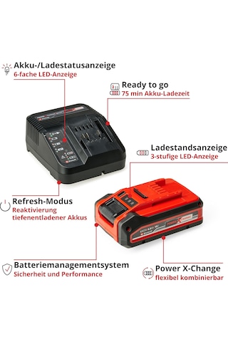 Einhell 18V 4,0 Ah PLUS PXC Starter Kit Akü & Şarj Cihazı - 4512159