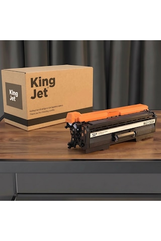Kingjet Hp Uyumlu W2133a Kırmızı Standart Kapasiteli Tekli Çipli Uyumlu Toner