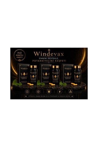 Windevax Avantaj Paket 3 x 60 Kapsül