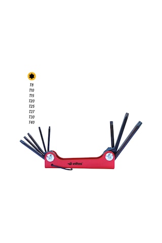 Eltos Cat008 Çakı Alyan Seti Torx 8 Parça